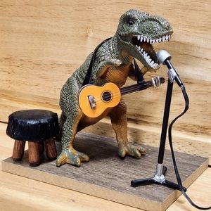 Guitarist T-Rex Dinosaur